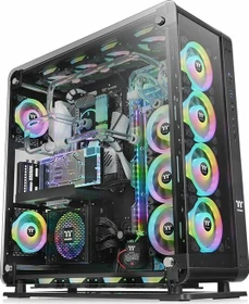 Thermaltake Core P8 TG, Glasfenster