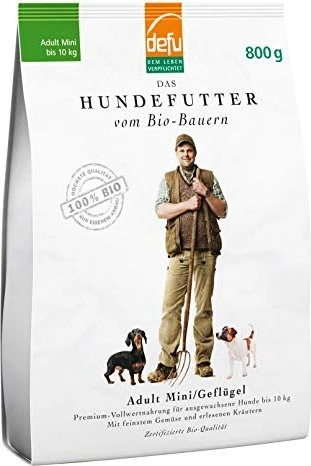defu Geflügel Adult Hundefutter, 800g