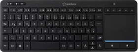 Renkforce RF-WLTKB-300 Kabellose Touch-Tastatur, schwarz, USB, DE (RF-6904036)