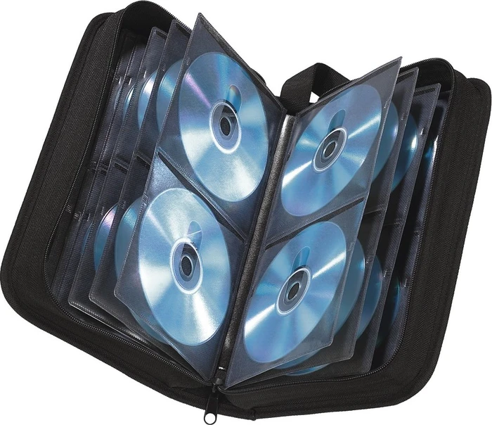 Hama CD-/DVD-/Blu-ray-Tasche 80 schwarz