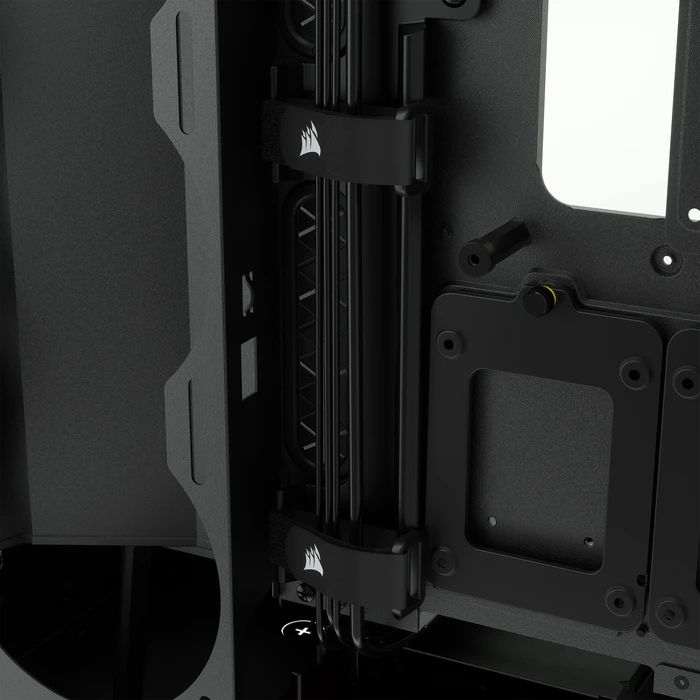 Corsair iCue 5000X RGB, schwarz, Glasfenster