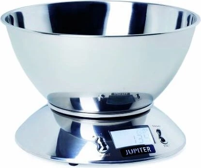 Jupiter digitale Küchenwaage edelstahl