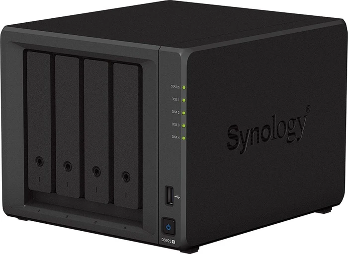Synology DiskStation DS923+, 4GB RAM ECC, 2x RJ-45 1000Base-T, 2x USB-A 3.0