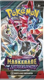 Pokémon - Karmesin & Purpur Maskerade im Zwielicht Booster
