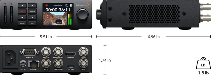Blackmagic Design HyperDeck Studio HD Mini