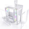 Montech Air 1000 Premium White, weiß, Glasfenster Vorschaubild
