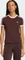 adidas 3-Streifen Slim T-Shirt kurzarm aurora coffee/sandy pink (Damen) Vorschaubild