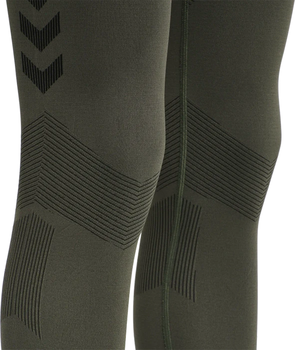 hummel Seamless Training Tight Hose lang grape leaf (Damen)