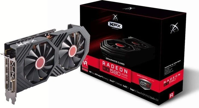 XFX Radeon RX 580 GTS XXX Edition, 4GB GDDR5, DVI, HDMI, 3x DP