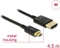 DeLOCK Slim High Speed 4K HDMI Kabel mit Ethernet Typ A/Typ D Micro Vorschaubild