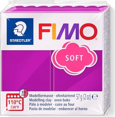 Staedtler Fimo Soft 57g purpur