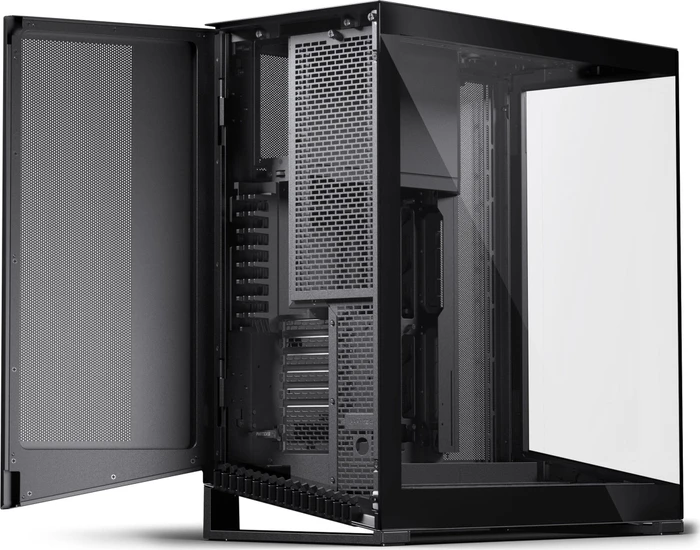Phanteks NV9 MKII Satin Black, schwarz, Glasfenster