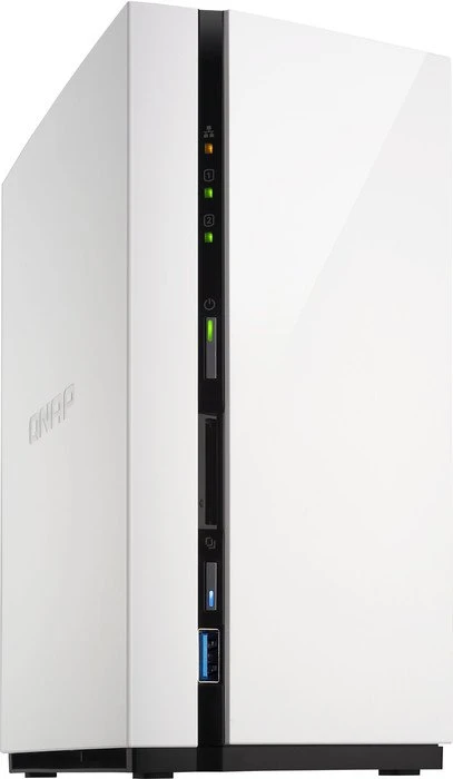 QNAP Turbo Station TS-228, 1GB RAM, 1x RJ-45 1000Base-T, 1x USB-A 3.0