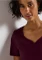 Street One Herzausschnitt T-Shirt kurzarm noble red (Damen) Vorschaubild