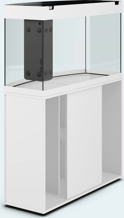 Juwel Vision 180 LED Aquarium-Set mit Unterschrank, weiß/weiß, 180l