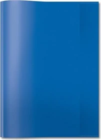 Herma Heftschoner Kunststoff, A4, dunkelblau/transparent, 25er-Pack