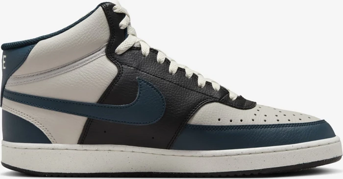 Nike Court Vision Mid Next Nature light iron ore/phantom/black/armory navy (Herren)