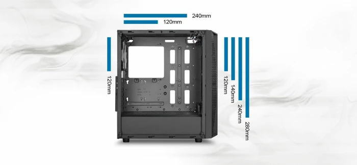 SilverStone Fara B1 RGB, Glasfenster
