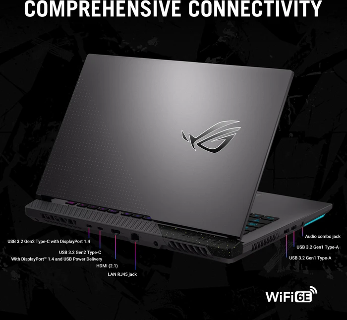 ASUS ROG Strix G17 (2023) G713PV-LL145W, Eclipse Gray, Ryzen 9 7940HX, 32GB RAM, 1TB SSD, GeForce RTX 4060, DE
