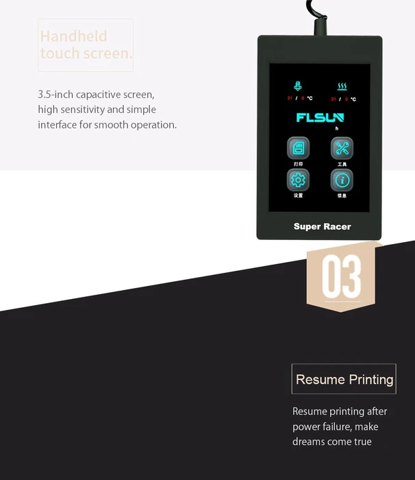 FLSUN Super Racer SR, Silent Stepper