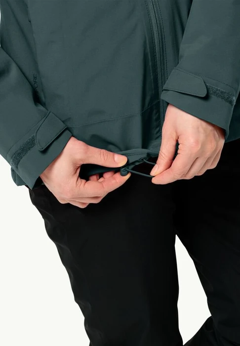 Jack Wolfskin Moonrise 3in1 Funktionsjacke sea green (Damen)