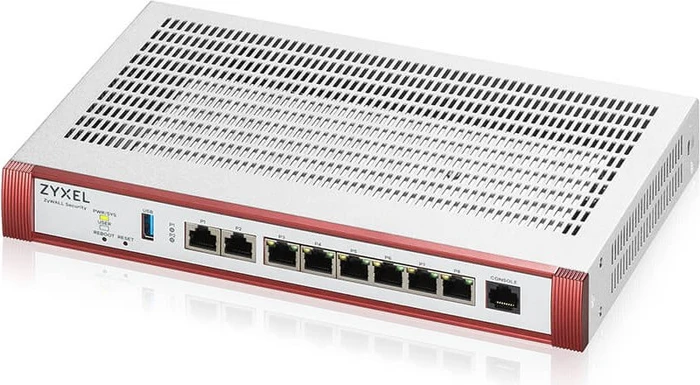 Zyxel ZyWALL USG FLEX 200H Rackmount Firewall, 8x RJ-45
