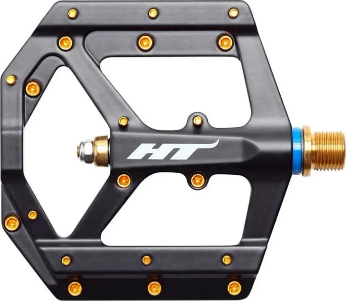 HT ME03T Plattformpedale golden black