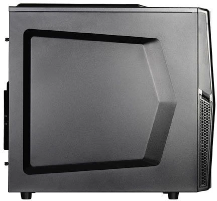 SilverStone Precision PS10 schwarz, schallgedämmt