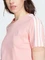 adidas Loungewear Essentials Slim 3 Streifen T-Shirt kurzarm semi pink spark/white (Damen) Vorschaubild