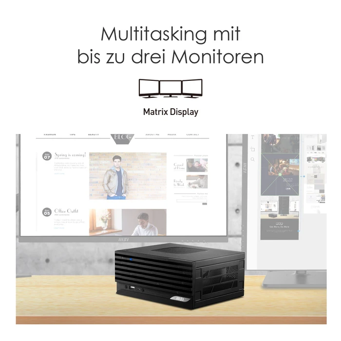MSI PRO DP20Z 5M-007DE, Ryzen 5 5600G, 8GB RAM, 256GB SSD