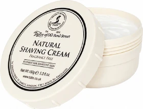 Taylor of Old Bond Street Organic Rasiercreme ohne Duft, 150g