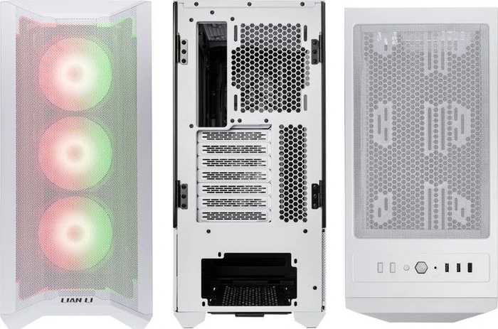 Lian Li LANCOOL II Mesh RGB, weiß, Glasfenster