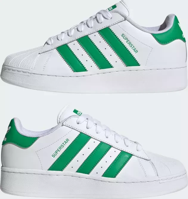 adidas Superstar XLG cloud white/green (Herren)