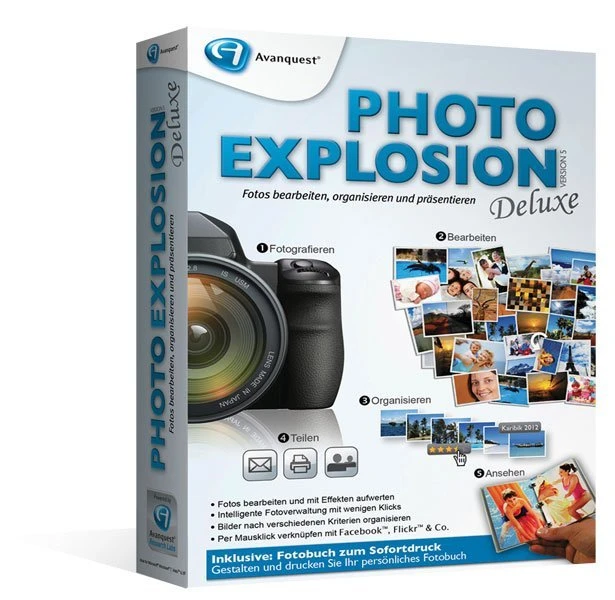 Avanquest Photo Explosion Deluxe 5 (englisch) (PC)