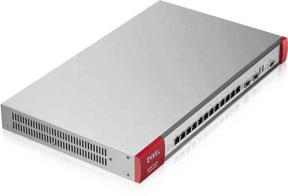 Zyxel ZyWALL USG FLEX 700 UTM Rackmount Firewall, 12x RJ-45, 2x SFP, Service Bundle, 1 Jahr