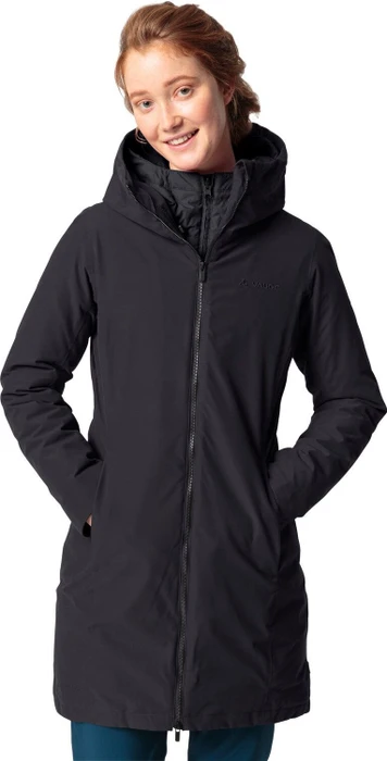 Vaude Annecy 3in1 III Funktionsmantel schwarz (Damen)