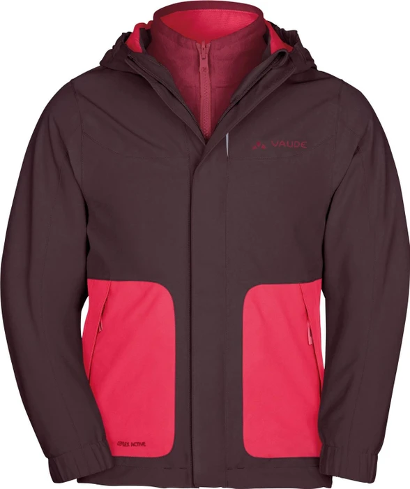 Vaude Campfire IV Funktionsjacke raisin (Junior)