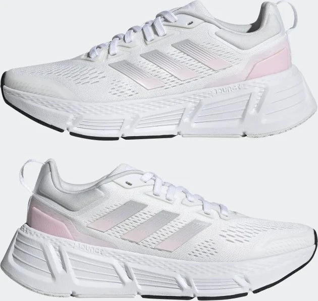 adidas Questar cloud white/matte silver/almost pink (Damen)