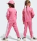 adidas Seasonal Essentials Tiberio 3-Streifen Tricot Trainingsanzug pink fusion/white/clear pink (Junior) Vorschaubild