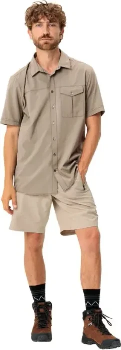 Vaude Rosemoor II Hemd kurzarm linen uni (Herren)