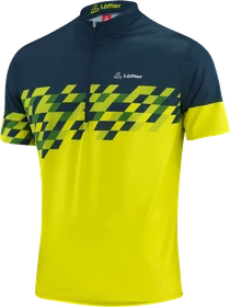 Löffler HZ Erosion Trikot kurzarm lemon (Herren)
