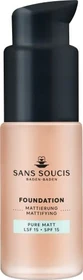 Sans Soucis Pure Matt Foundation 10 light beige LSF15, 30ml