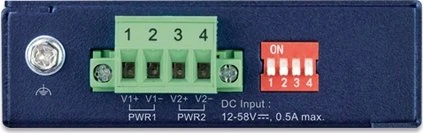 Planet IGT-2205AT-E Industrial Gigabit Medienkonverter, 2x RJ-45, 2x SFP