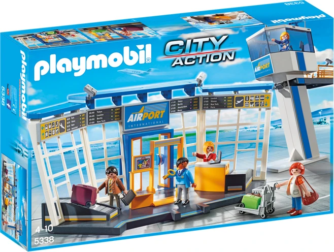 playmobil City Action City-Flughafen mit Tower
