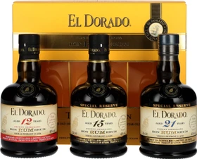 El Dorado Rum Collection Giftset 3x 350ml