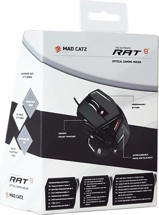 MadCatz R.A.T. 8+, schwarz, USB