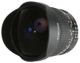 Samyang 8mm 3.5 Asph IF MC Fisheye für Nikon F