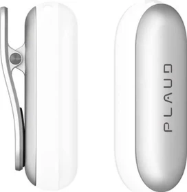Plaud Clip & Magnetic Pin for Plaud NotePin / NotePin S Lunar Silver