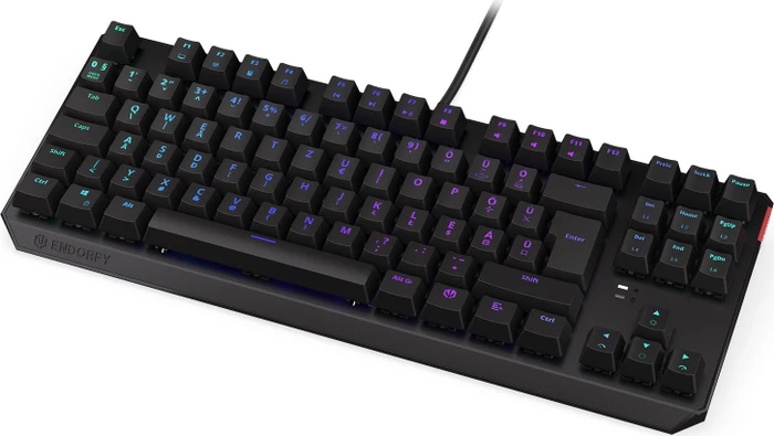 Endorfy Thock TKL, LEDs RGB, Kailh RED, USB, HU
