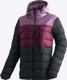 Maier Sports Lomnica Jacke black/berry p/cherry wine (Damen)